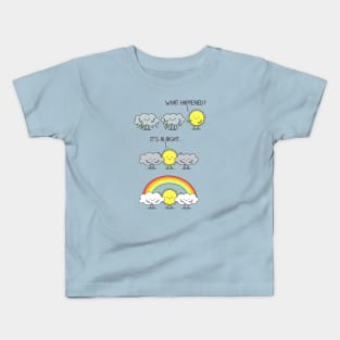 Sunshine is here Kids T-Shirt